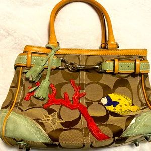 Coach under the sea bag!